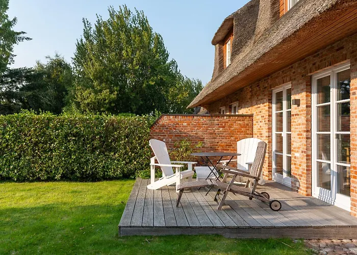 Feriehus Reetdachhaus Duenennest